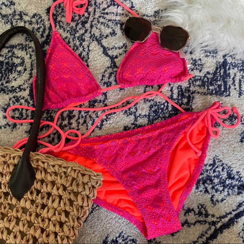 Aeropostale Crochet Bikini
